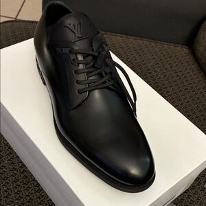 Louis Vuitton Black Oxford Shoes